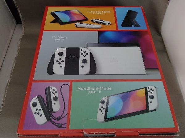 Nintendo Switch(有機ELモデル) Joy-Con(L)/(R) ホワイト(HEGSKAAAA)_画像5