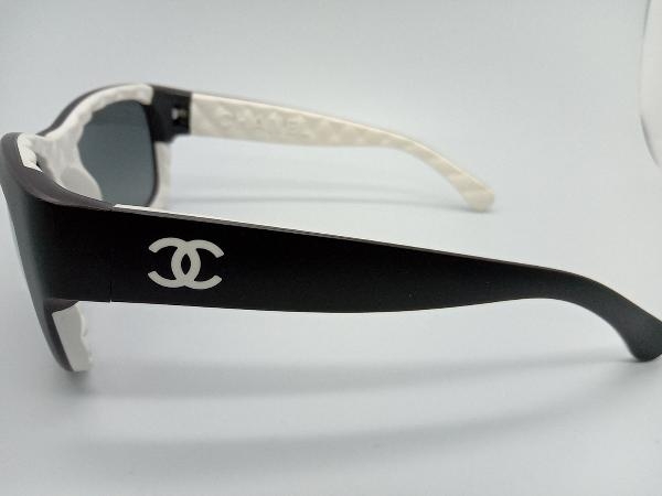 CHANEL サングラス 6049 ブラック×ホワイト c.1478/S8 55□20 140 POLARIZED_画像3