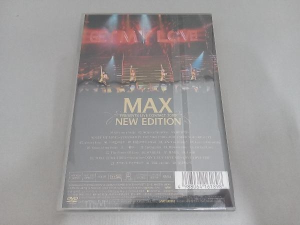 DVD MAX PRESENTS LIVE CONTACT 2009'NEW EDITION'_画像2