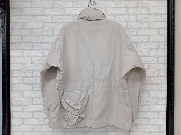 URU HOODED ZIP UP BLOUSON TYPE A-22SCR01A ウル フーデッド ジップアップ ブルゾン ベージュ メンズ サイズ2 モード_画像2