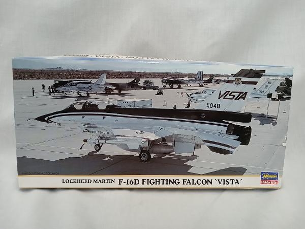 プラモデル ハセガワ 1/72 F-16D ファイティング ファルコン ‘VISTA' 特別仕様 アメリカ海軍 シュミレーター試験機の画像1