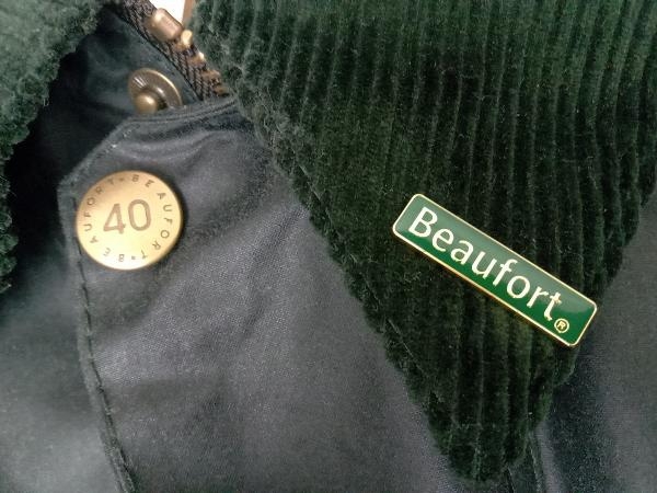 Barbour 40th anniversary beaufort サイズ42 オイルジャケット オリーブ_画像9