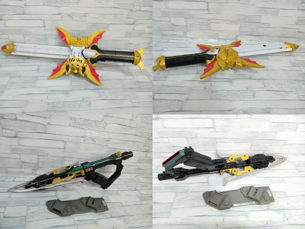 ジャンク 仮面ライダー オーズ ディケイド ダブル キバ 電王 ベルト ウェポン フィギュア ソフビ ガイアメモリ メダル まとめ売り セット_画像4