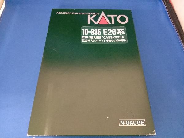 Ｎゲージ KATO 10-835 E26系客車「カシオペア」 6両増結セットB カトー