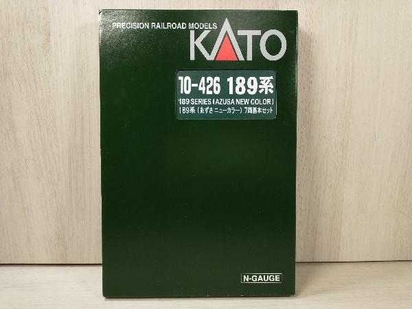 KATO 10-426 189系特急電車「あずさ」ニューカラー 7両基本セット カトー Nゲージ_画像1