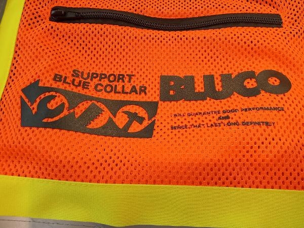  большая сумка BLUCObrukoNEON TOTE BAG YELLOW большая сумка orange флуоресценция желтый серый довольно большой 