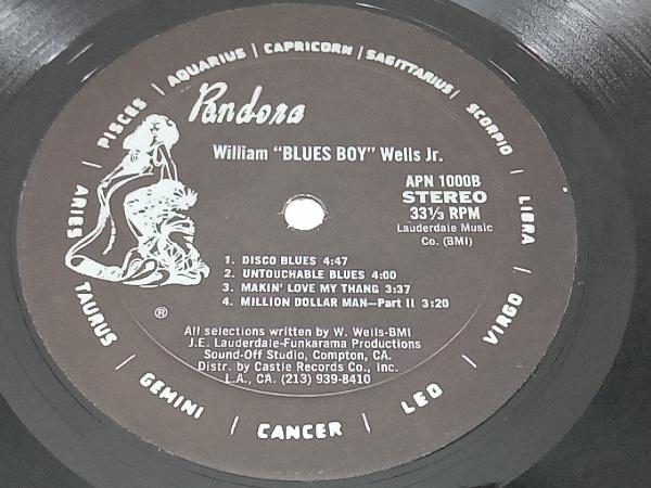 【LP盤】BLUES BOY WILLIAM 'BLUES BOY'WELLS_画像5