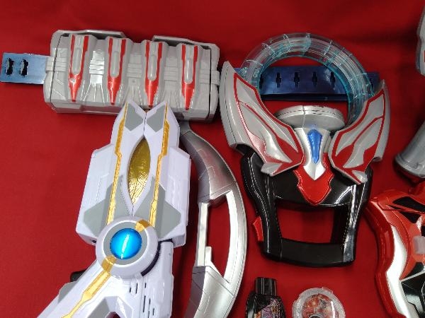 ジャンク ウルトラマン 変身 武器 DXルーブジャイロ DXジードライザー DXオーブリング トリガー　まとめ売り_画像6