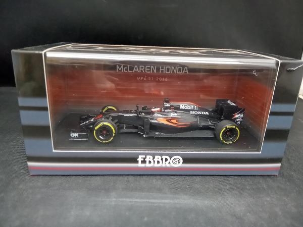 EBBRO 1/43 McLaren Honda MP4-31 2016 BAHRAIN GP No.47 Stoffel Vandoorne エブロ_画像1