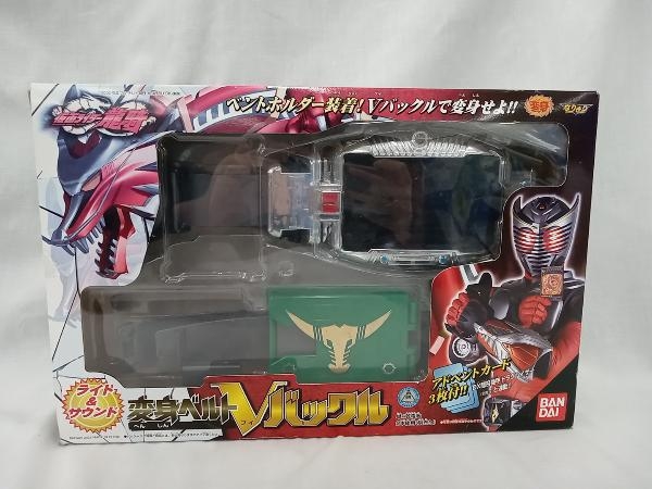 付属品欠品 変身ベルト Vバックル 仮面ライダー龍騎_画像1