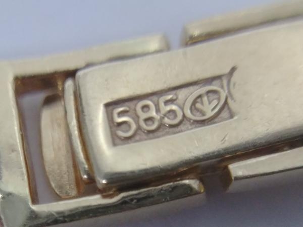 K14 デザインネックレス 約40cm 32.3g_画像3