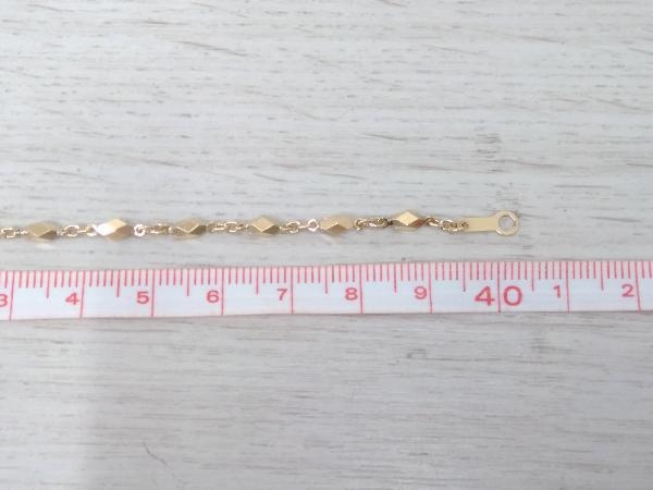 K18 デザインネックレス 約40cm 13.0g_画像4