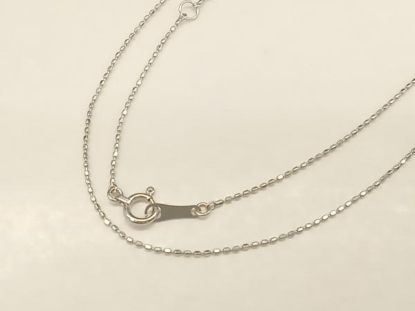 K18WG white gold 40cm 1.16g necklace accessory 