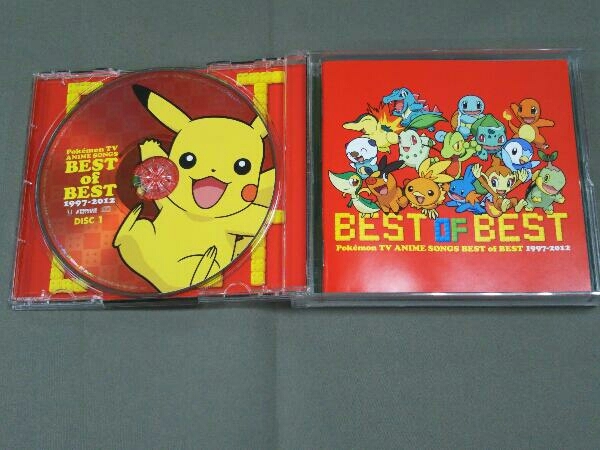 (アニメーション) CD ポケモンTVアニメ主題歌 BEST OF BEST 1997-2012_画像3