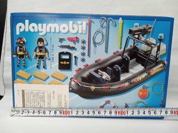 未開封【プレイモービル】09362「特殊部隊」特殊部隊ボート Playmobil - 09362: Tactical Unit - Tactical Unit Boat ブロックの画像2