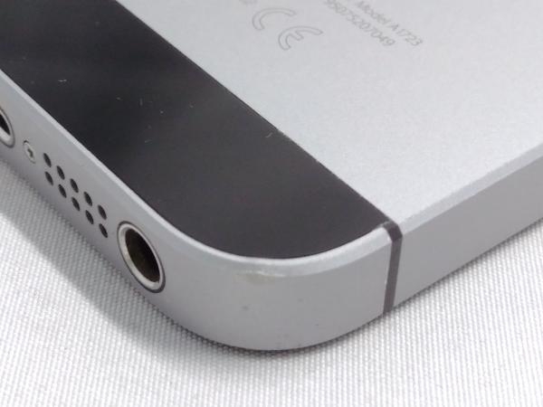 au 【SIMロックなし】MLM62J/A iPhone SE 64GB スペースグレイ au_画像8