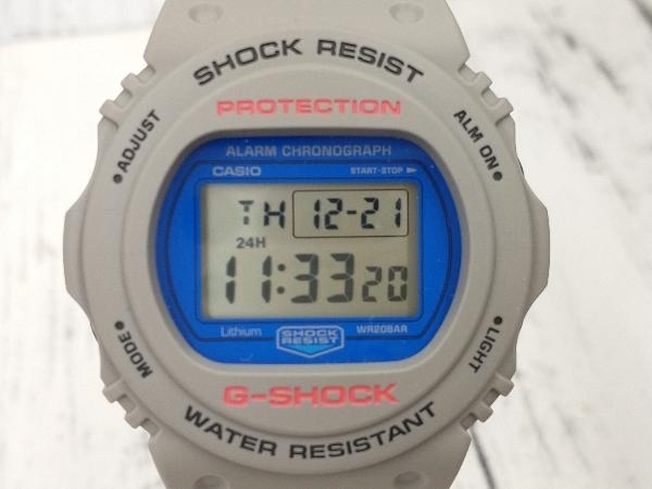 CASIO G-SHOCK カシオ ジーショック　XLARGE コラボ DW-5750E 　クオーツ　グレー×ブラック×ブルー