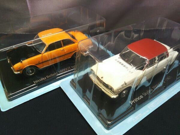 【未開封】Prince Skyline 2000GT-B 1967 ミニカーアシェット 国産名車コレクション モデルカー 模型 Isuzu Bellett 1600GT typeR 1969_画像1