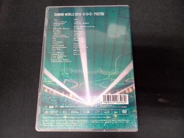 DVD SHINee WORLD 2016~D×D×D~ Special Edition in TOKYO( general version )(K-POP)