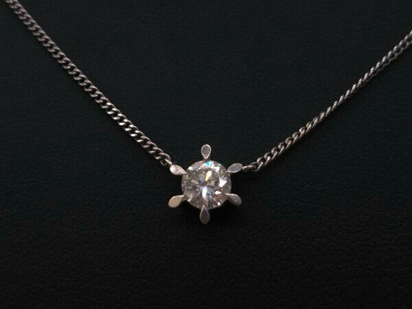 Pt850／Pt900 プラチナ 43㎝ D0.5ct 4.33g ネックレス アクセサリー