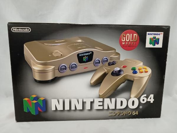 ジャンク 動作確認済 Nintendo NINTENDO 64 NUS-001ゴールド