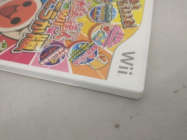 【1円出品】 Wii 太鼓の達人Wii 超ごうか版 ＜コントローラー「太鼓とバチ」同梱版＞_画像6