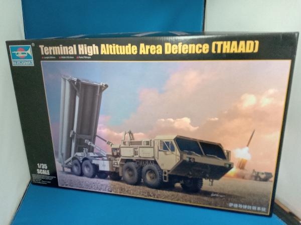 未使用品 プラモデル トランペッター 1/35 THAAD 弾道弾迎撃ミサイルシステム [01054]