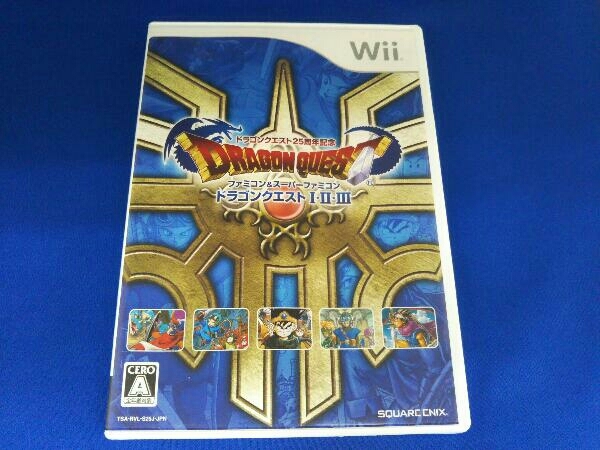 Wii ドラゴンクエスト25周年記念 ファミコン&スーパーファミコン ドラゴンクエストⅠ・Ⅱ・Ⅲ_画像1