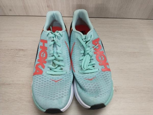 スニーカー HOKA ONE ONE F27221D ホカオネオネ サイズ26 グリーン 店舗受取可_画像2