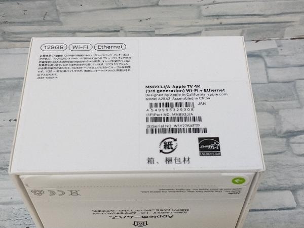 未使用品 未開封品 Apple MM893J/A Apple TV 4K Wi-Fi+Ethernet_画像3