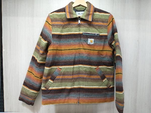 冬 Carhartt WIP カーハートダブルアイピー デトロイトタスコンジャケット DETROIT TUSCON JACKET Tuscon Stripe キルティングジャケット S_画像1