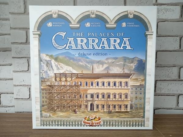 カッラーラの宮殿 第2版 THE PALACES OF CARRARA 日本語訳付き Game Brewer 内容物確認済