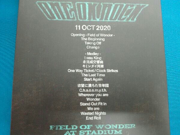 DVD ONE OK ROCK 2020 Field of Wonder at Stadium_画像2