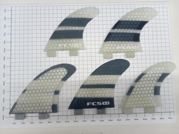 サーフボードフィン FCS V-2 5FIN マリンその他 店舗受取可