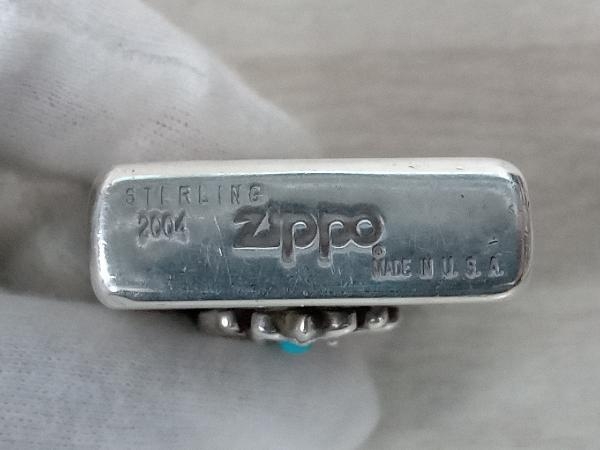 ZIPPO ジッポ ライター クロス スターリングシルバー 2004年 箱無し_画像3