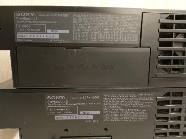 ジャンク SONY PlayStation2 SCPH-10000 SCPH-18000 SCPH-30000 SCPH-39000 SCPH-39004 本体 5台 まとめ売り TU02_画像4