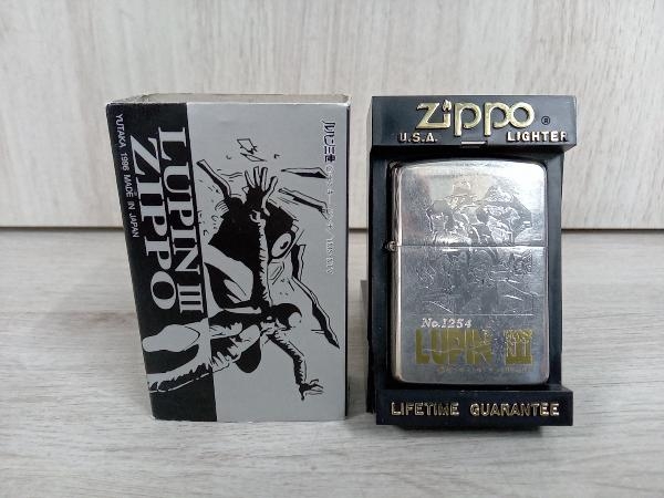 ZIPPO ジッポ ライター ルパン三世 アニメ シリアルナンバー入り 1996 箱有り