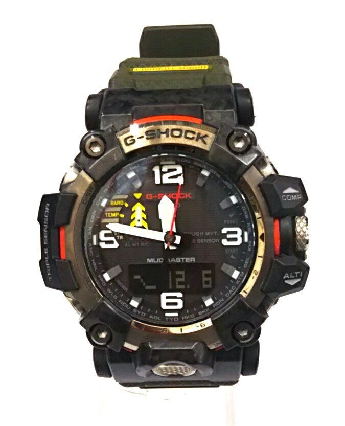 可動品 CASIO カシオ G-SHOCK ジーショック GWG-2000-1A3JF 電波ソーラー メンズ腕時計 箱 説明書有 店舗受取可_画像2