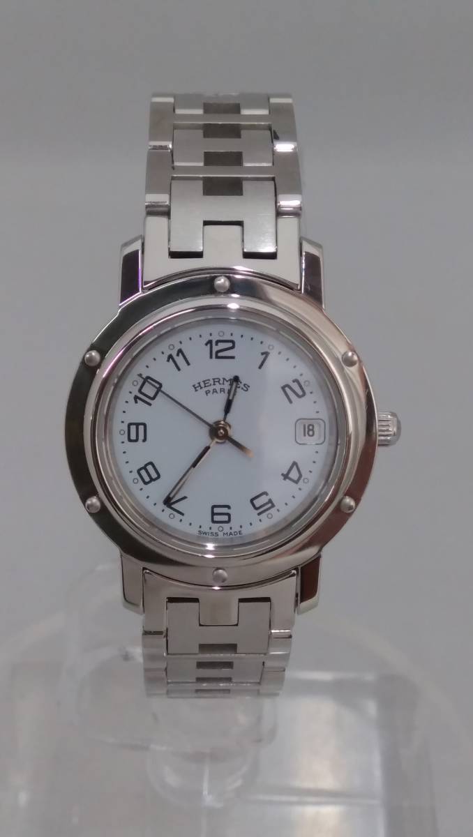 HERMES エルメス クリッパー CL4.210 レディース腕時計 店舗受取可