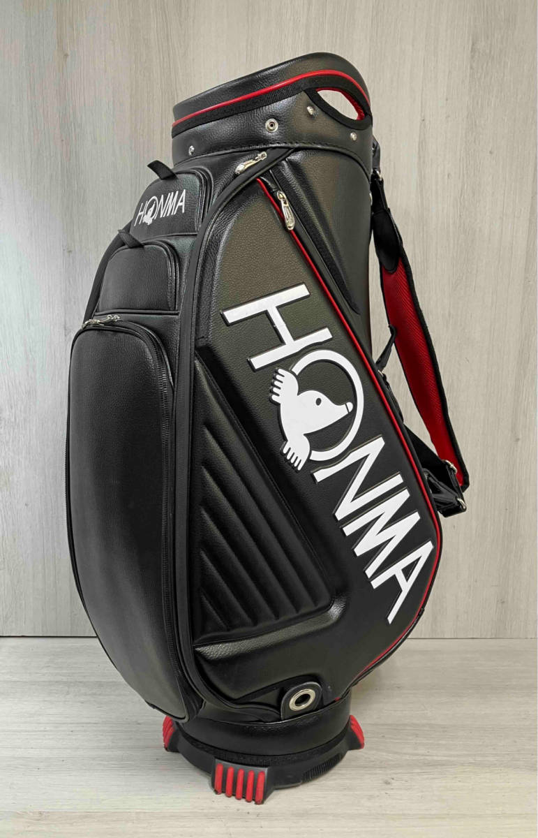9180円 キャディバッグ HONMA GOLF ブラック CB12001 2020年 9180円 キャディバッグ HONMA GOLF ブラック CB12001 2020年