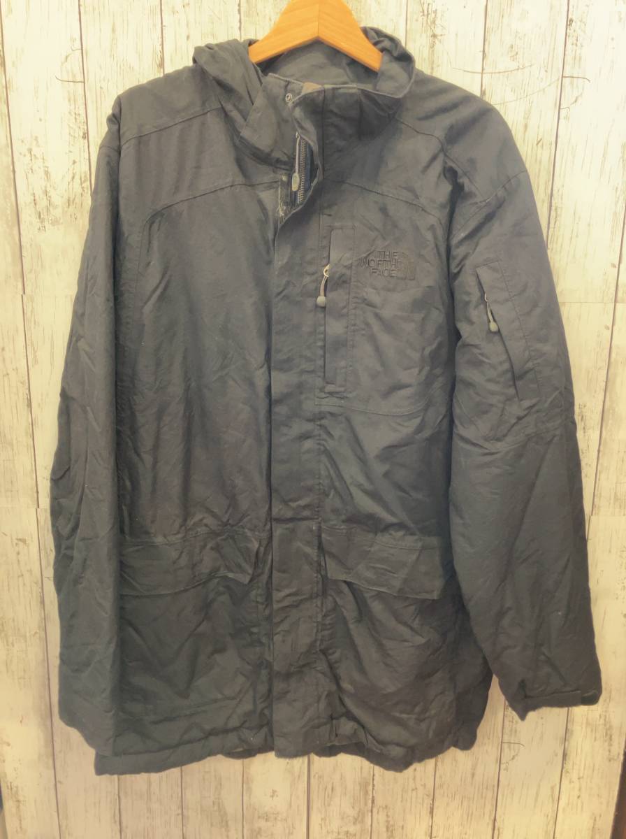 輸入古着 THE NORTH FACE ザ ノース フェイス F2007 F07KC15 マウンテンパーカー ナイロンJKT ブラック ナイロン L