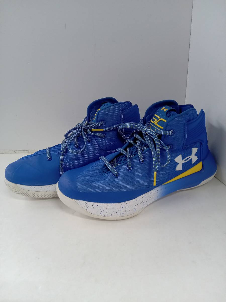 UNDER ARMOUR アンダーアーマー Curry 3 ZERO スニーカー ブルー 25cm 1298308-400_画像1