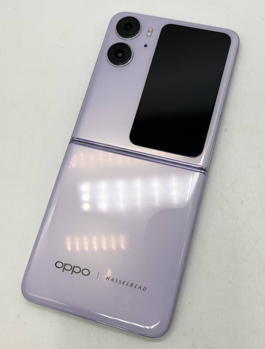 OPPO find N2 Flip 5G 256GB バイオレット CPH2437 グローバル版 初期化済み スマートフォン android_画像2