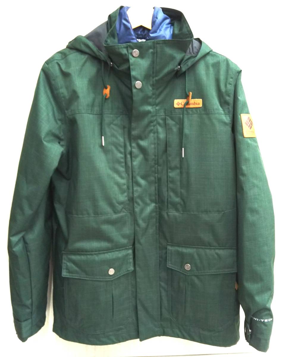Columbia コロンビア Horizons Pine Interchange Jacketジャケット 222WE7215 緑 グリーン フード着脱可 メンズ Mサイズ