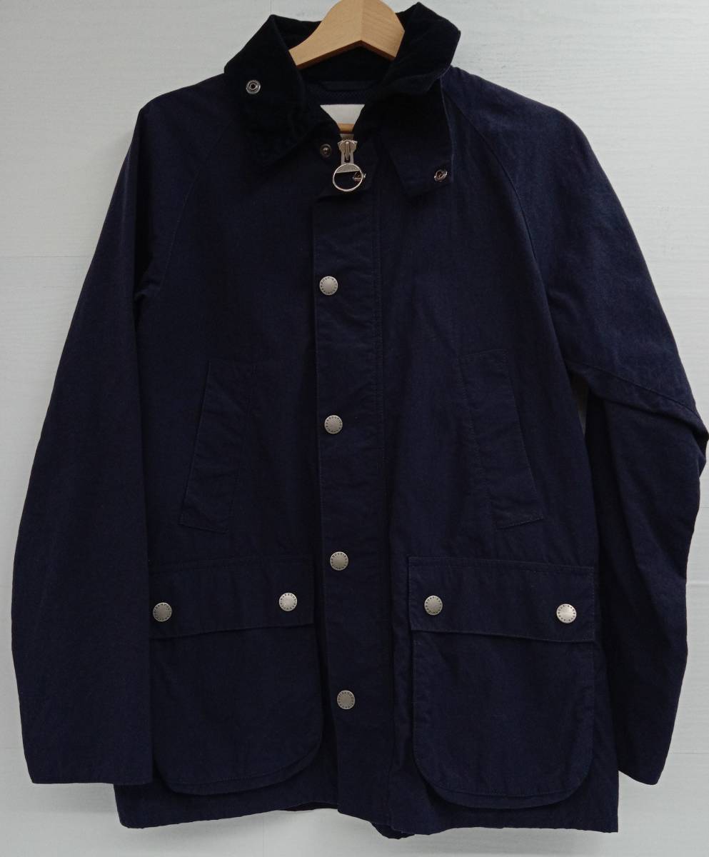 BARBOUR バブアー BEDALE ビデイル SL NYLON OX／1701078 ナイロンジャケット ネイビー Mサイズ メンズ_画像1