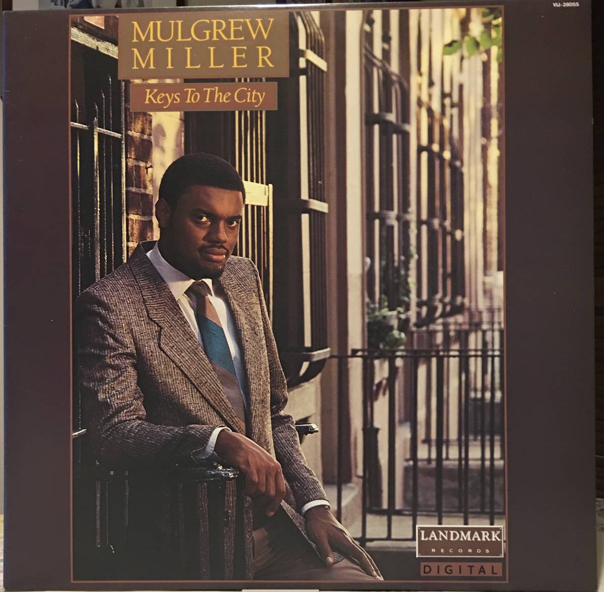 Freddie Hubbard(フレディ・ハバード) OPEN SESAME、&Mulgrew Miller KEYS TO THE CITY のLP2枚_画像3