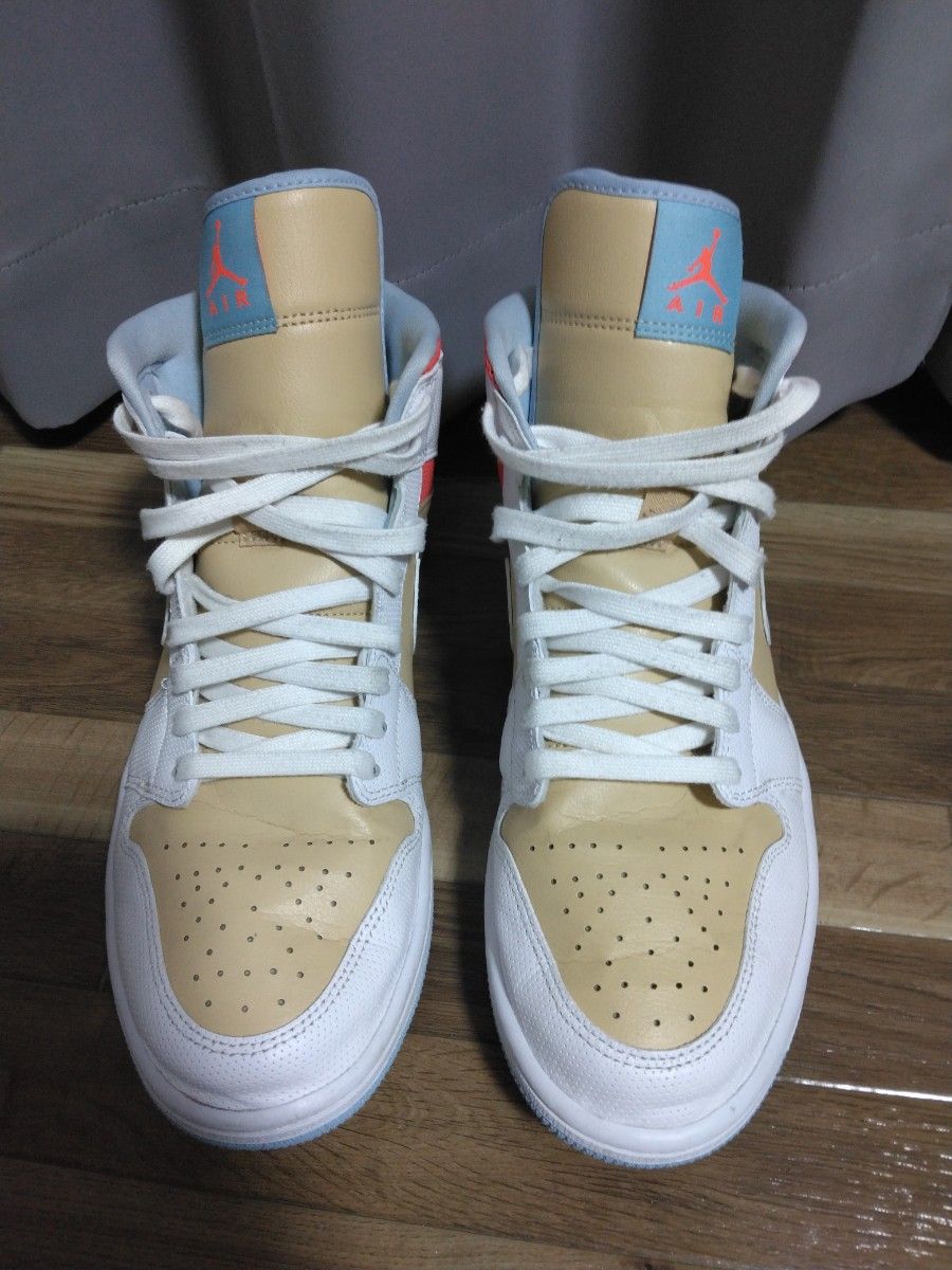 NIKE AIR JORDAN 1 MID セサミ 28 5 ジョーダン1|Yahoo!フリマ NIKE AIR JORDAN 1 MID セサミ 28 5 ジョーダン1|Yahoo!フリマ