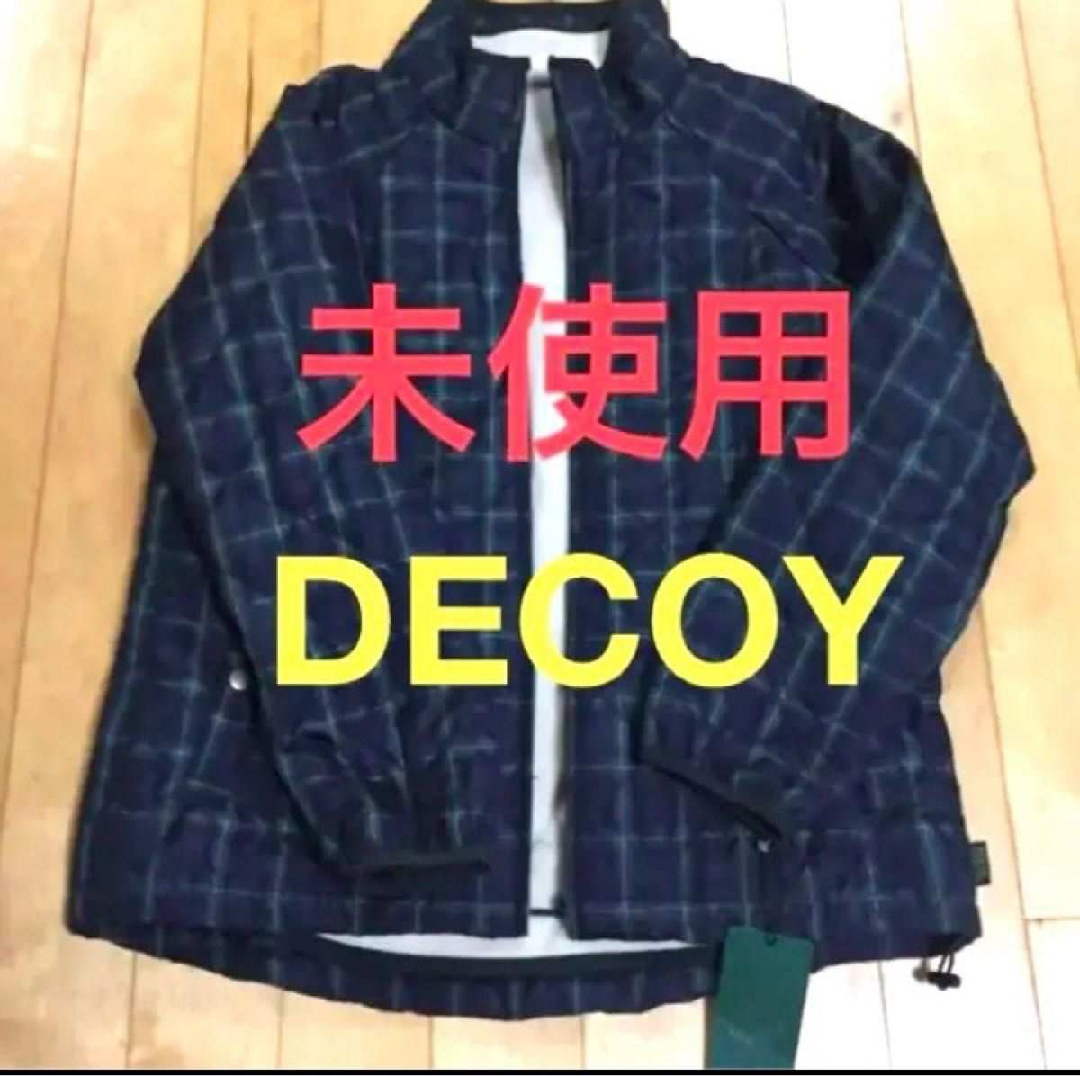 DECOY  レディース　クロスプラスのジャケット  未使用　9AR