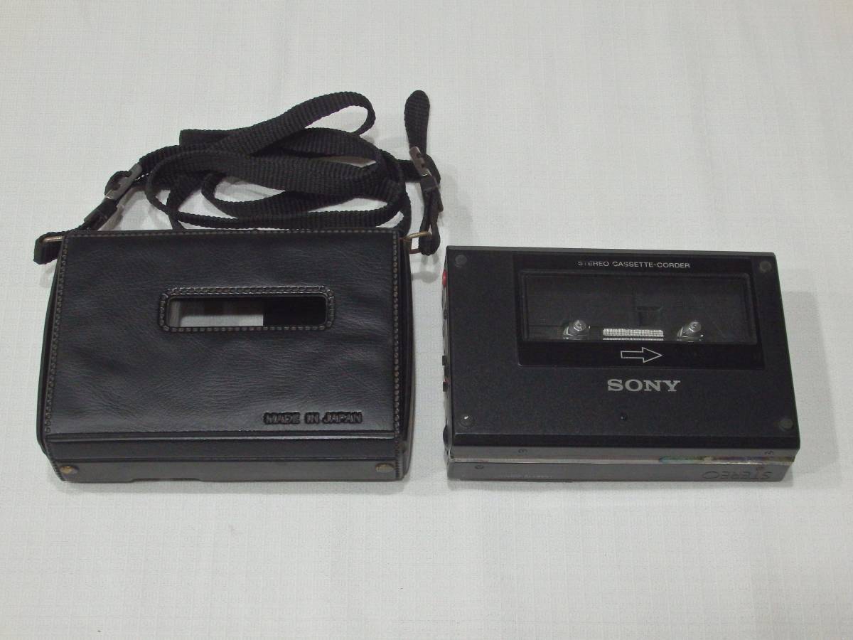 SONY Walkman Professional WM-D3　カセットレコーダー＋専用ケース　◆通電OK_画像3