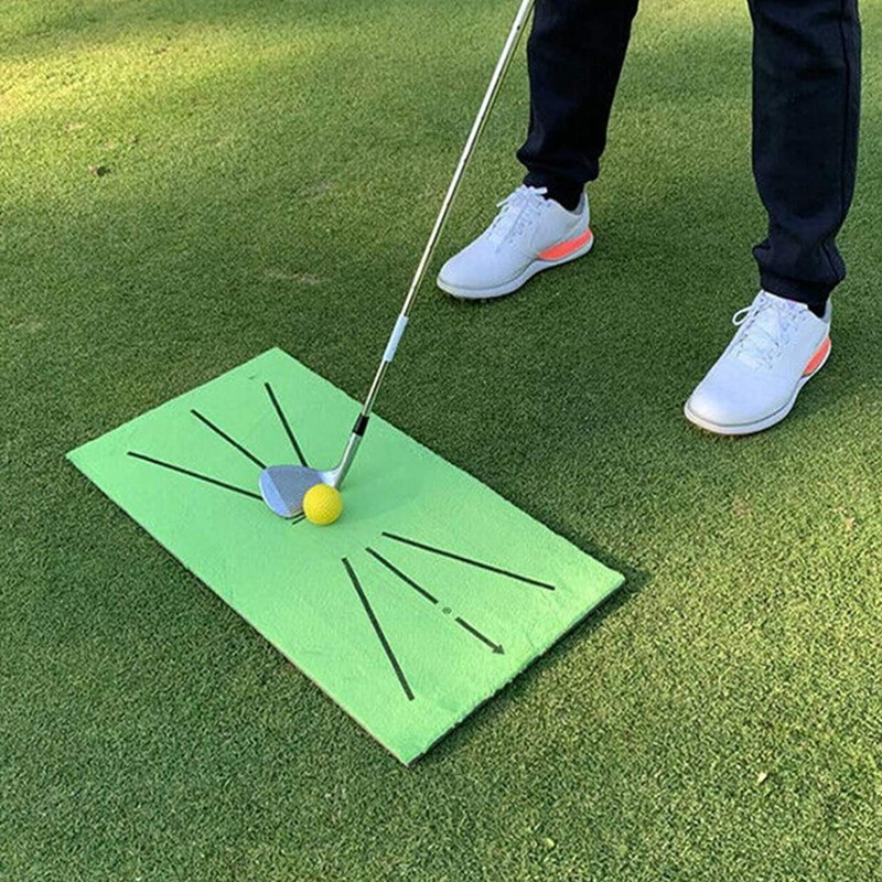 ゴルフマット スイング 分析 練習 ソール跡の画像6